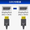 GOPPA DisplayPort Cable 3m Ver1.4 Black GP-DP14K-30