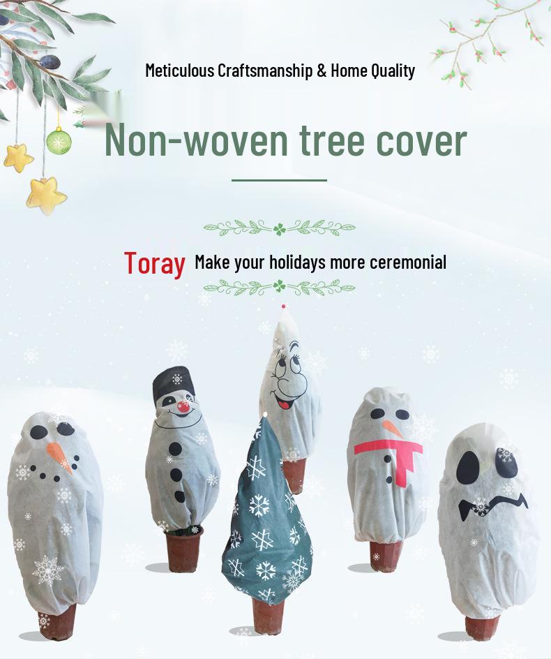 Non-Woven Christmas Tree Cover: Plant Protection from Cold & Insects