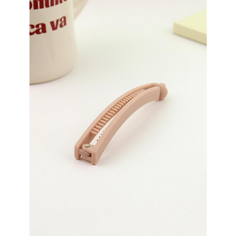 

1/5 шт. Модные простые матовые заколки-бананы для волос для женщин, девочек, аксессуары для волос для вечеринок