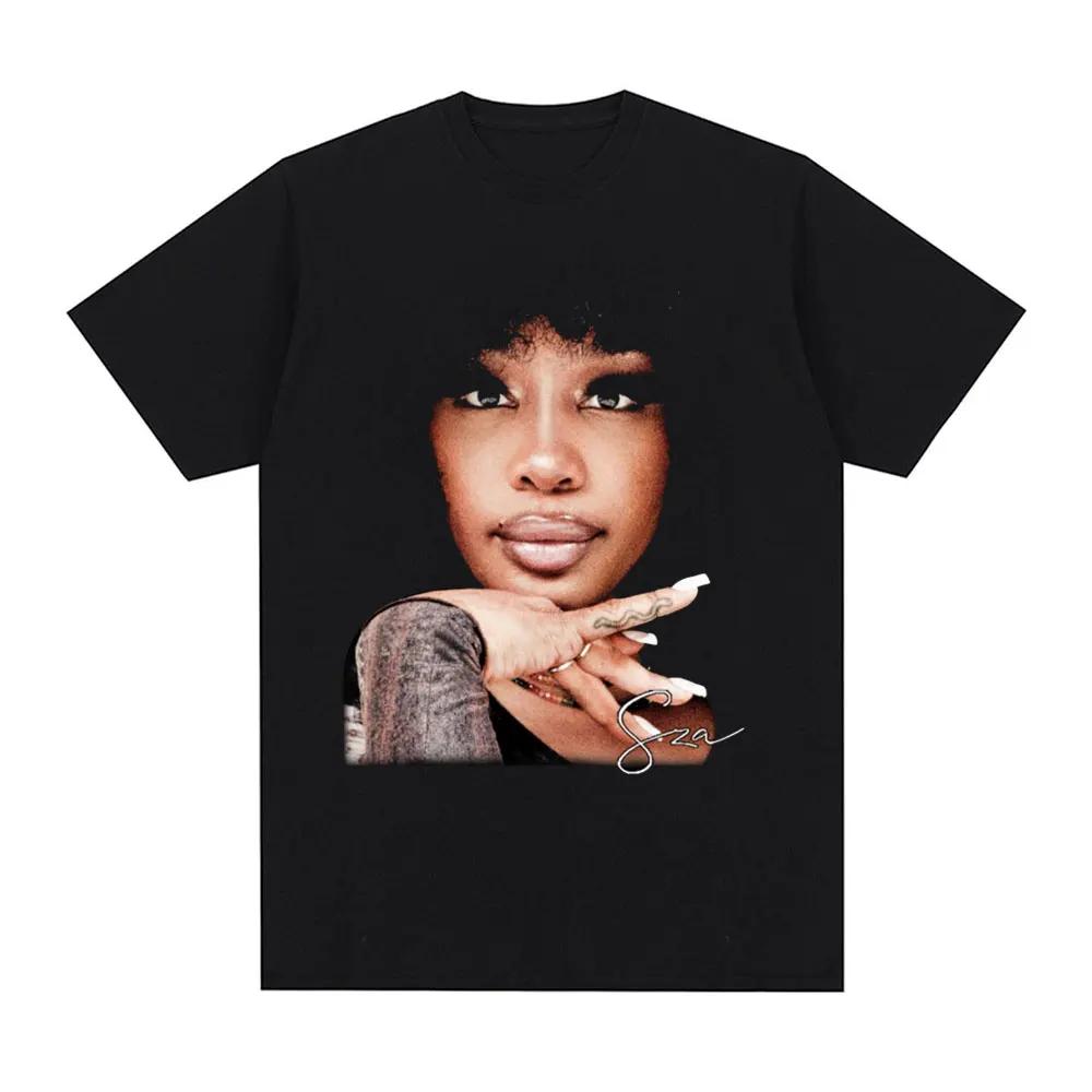 SZA Graphic T-shirts Clothing Fashion Hip Hop T-shirt Summer Cotton Casual Short Sleeve Oversized T Shirts Streetwear Unisex
