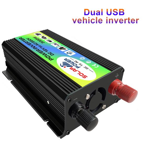 

3000W DC 12V к AC 220V Dual USB конвертер зарядное устройство адаптер автомобильный инвертор питания