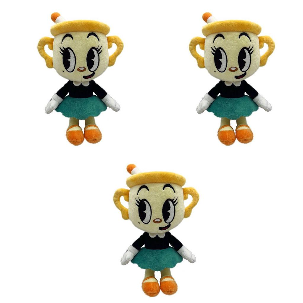 Cuphead Teacup Head Adventure Plush Toy For Kids 9in
