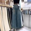 2025 Retro High-Waist Wide-Leg Jeans - Washed, Slimming, Versatile, Straight-Leg, Casual Wear