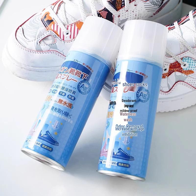 Shoe & Sock Deodorizing Spray - Eliminates Foot Odor, Refreshes Shoes, Neutralizes Sweat & Odors, Leaves Pleasant Fragrance