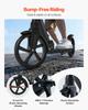 Kick Scooter for Kids Ages 8+, Teens & Adults, 2-Wheel Toddler Scooter with Adjustable Height Handlebar, Wide Anti-Slip Deck, Foldable Lightweight for