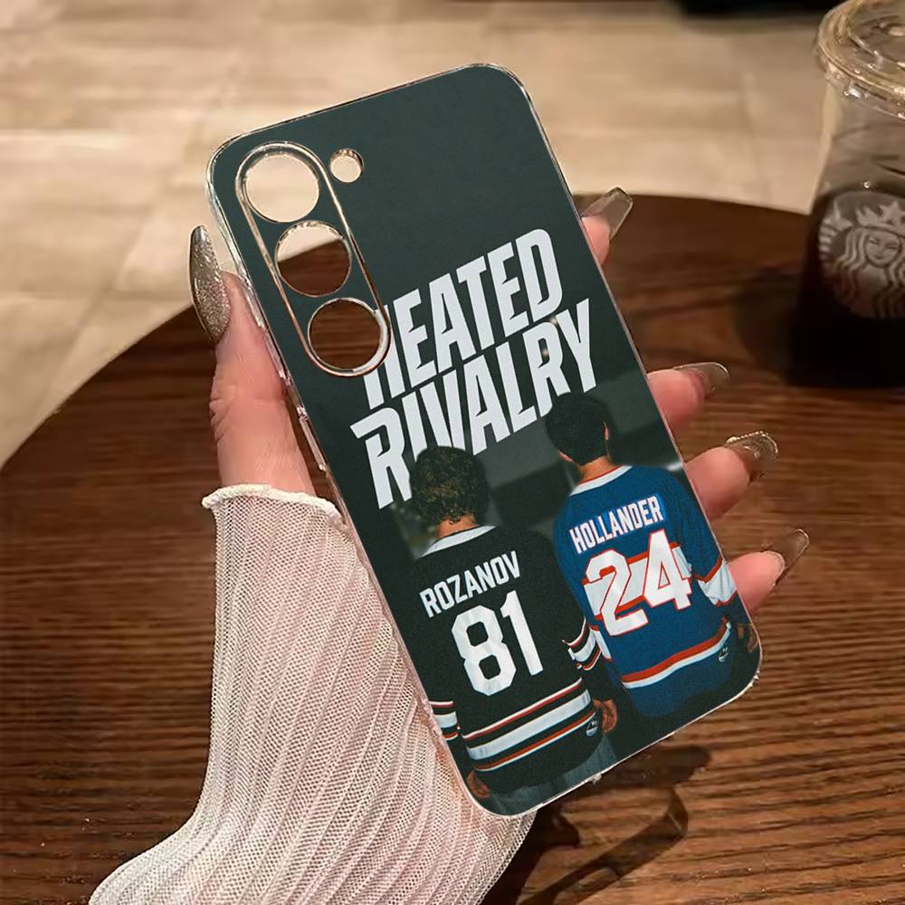 Heated Rivalry-Shane Hollander-Ilya Rozanov Phone Case For Samsung Galaxy A71,A70,A52,A51,A40,A30 Transparent Cover