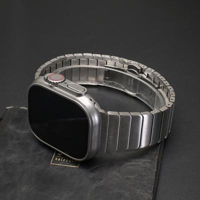 Edelstahlarmband für Apple Watch Ultra 3 2 49mm 46mm 41/45mm 40/44mm 38mm Luxus-Armband für Iwatch 11 10 9 8 7 6 5 4 Se