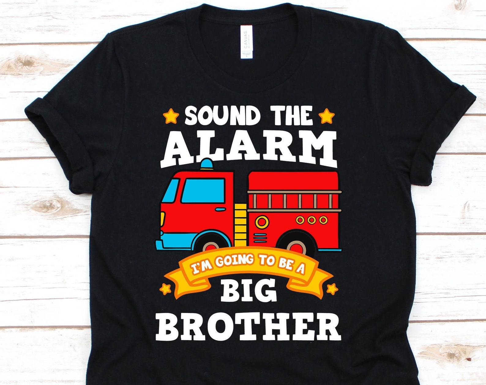 Big Brother Shirt, Big Brother Announcement Shirt, Promoted To Big Brother, Big Brother, Big Brother Tshirt, Fireman Shirt XL