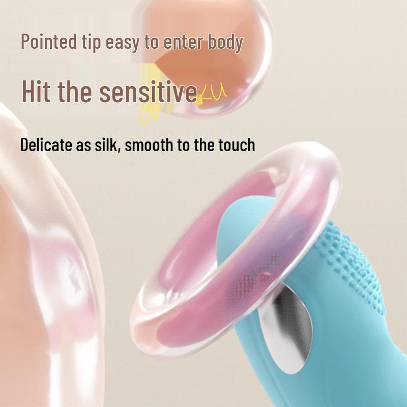 Freya Remote-Controlled Patting & Sucking Vibrating Wand for Women