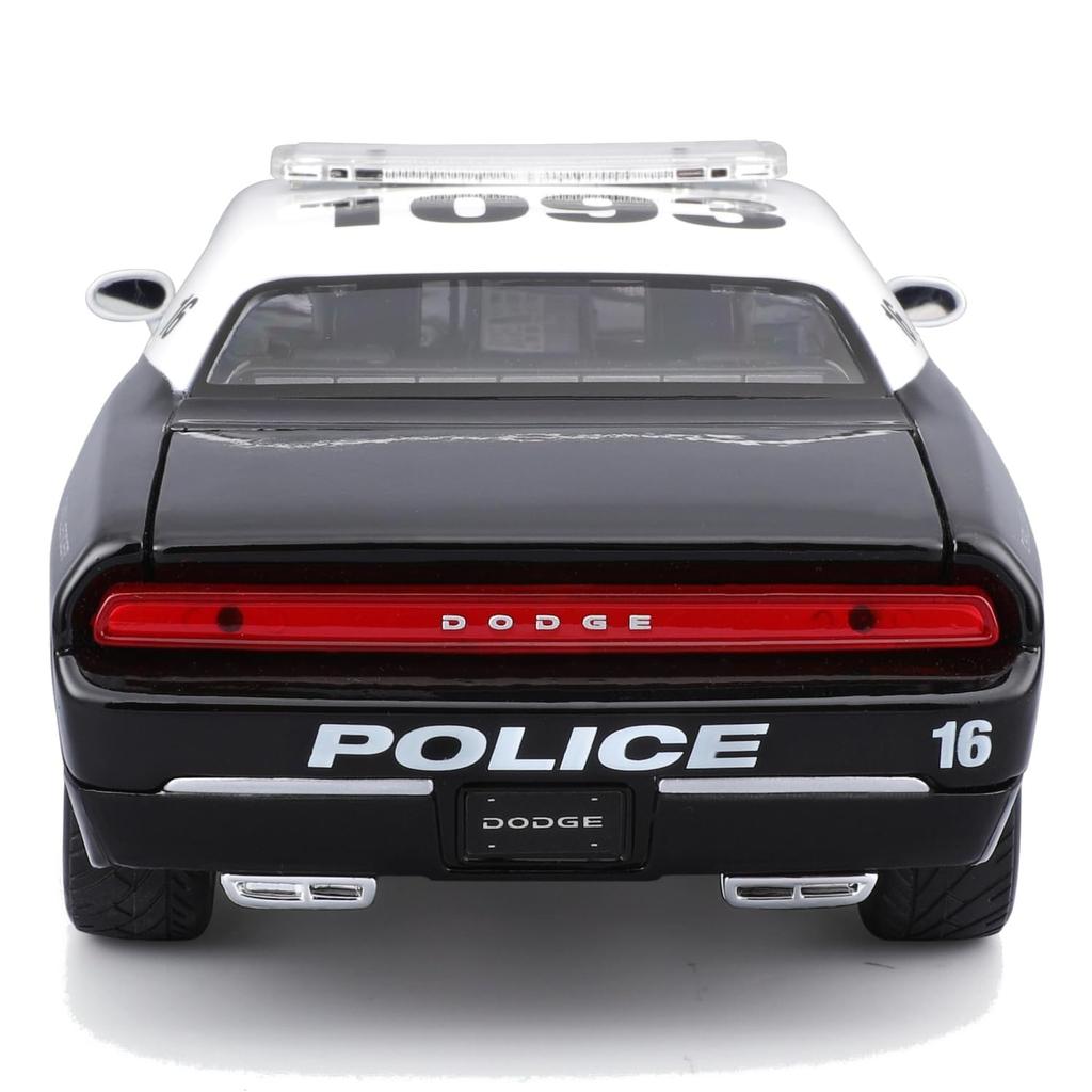 Dodge Challenger Concept Police Scale Diecast Model 31365 (2006, 1/18 Car, Black) [item]