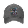 Craig of the Creek Characters Blue Denim Fabric Cap Casual Baseball Caps Adjustable Hat Summer Unisex Baseball Hats