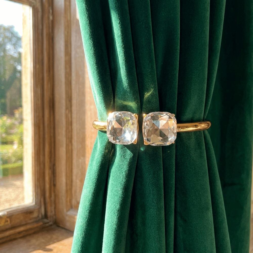 High-End Gorgeous Curtain Buckle Belt Light Luxury Window Decor Curtain Tiebacks Home Decoration