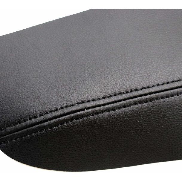 FZJDSD 2Pcs Black Auto Door Panel Armrest Cover Replacement Compatible With Honda Odyssey 2011 2012 2013 2014 2015 2016 2017 Microfiber Leather Car