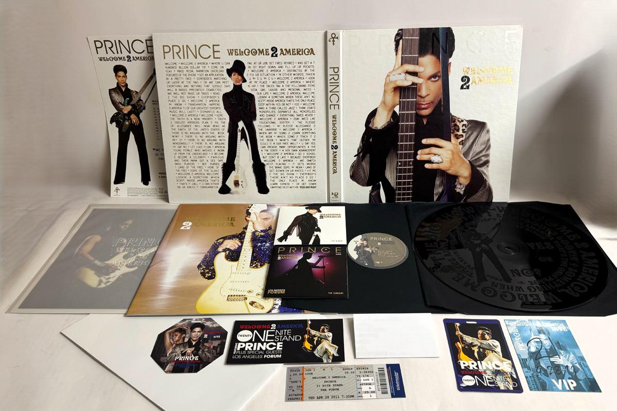 LP Record PRINCE  Welcome 2 America 19439866161 LEGACY 2021 US SoulFunk Used