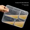 WS 1200ml 4-Compartment Disposable Meal Containers
