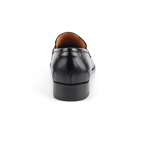 Roshoeman 6050-1 Penny Tassel Loafers Black Kip
