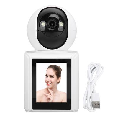 Wireless Security Camera 1080P HD 2.8 Inch IPS Screen Two Way Talk Motion Detection Wide Angle Lens