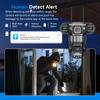 WiFi IP Camera V380 Pro Outdoor 12MP 6K Triple Lenses Triple Screens Security Video Monitor Night Vision Waterproof CCTV Cameras EU Plug