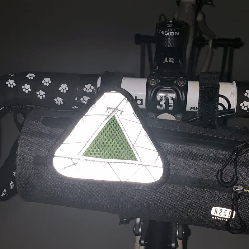 R250 Odblask Onigiri Mini Biały/Żółty