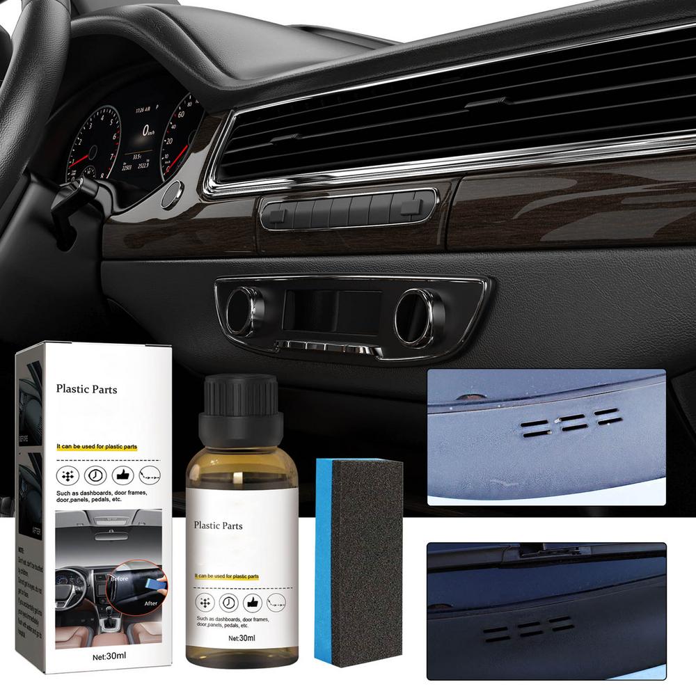 30ml Car Refurbishing Agent Plastic Refurbished Plating Coating Agent Wax Panel Auto Interior Crystal Renovated Coating Supplies