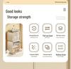 Multi-Functional Baby Bottle and Tableware Storage Rack with Dustproof Design