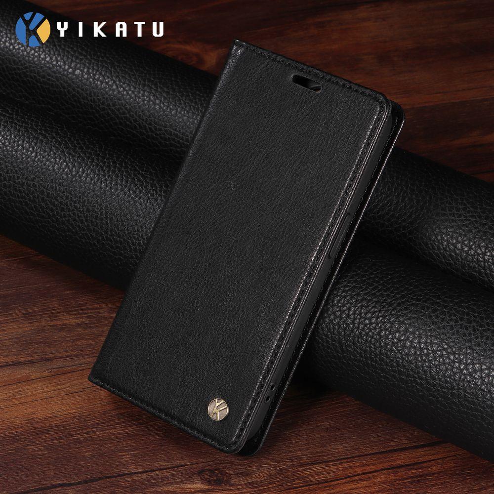 Business Leather Case for Sony Xperia 1 5 10 III IV V VI Cover Flip Wallet Card Holder Phone Coque