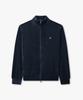 EMPORIO ARMANI UNDERWEAR Men'S High-Neck Velvet Lounge Zip-Up _Navy_0816338004