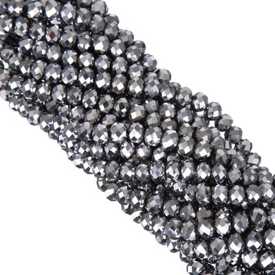 Perles en verre cristal de 6 mm, 100 pièces, pour la fabrication de bijoux, colliers, bracelets, vente en gros, artisanat de bricolage de haute qualité, offre spéciale