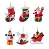 Living Room Portable Christmas Hanging Decoration Hotel Adorable Xmas Tree Metal Ornament Outdoor Holiday Festival Decor
