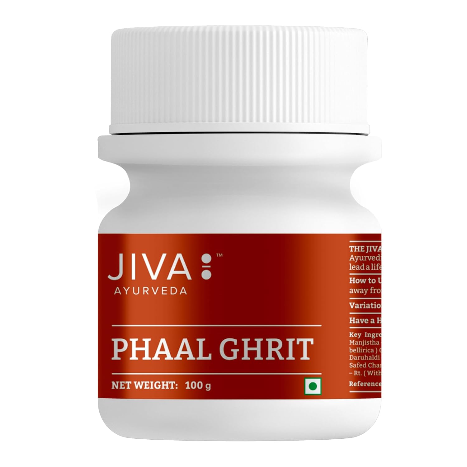 

Jiva Phaal Ghrit 100g Pack Of 1 | Ayurvedic Ghee For Wellness And Healthy Pregnancy Support