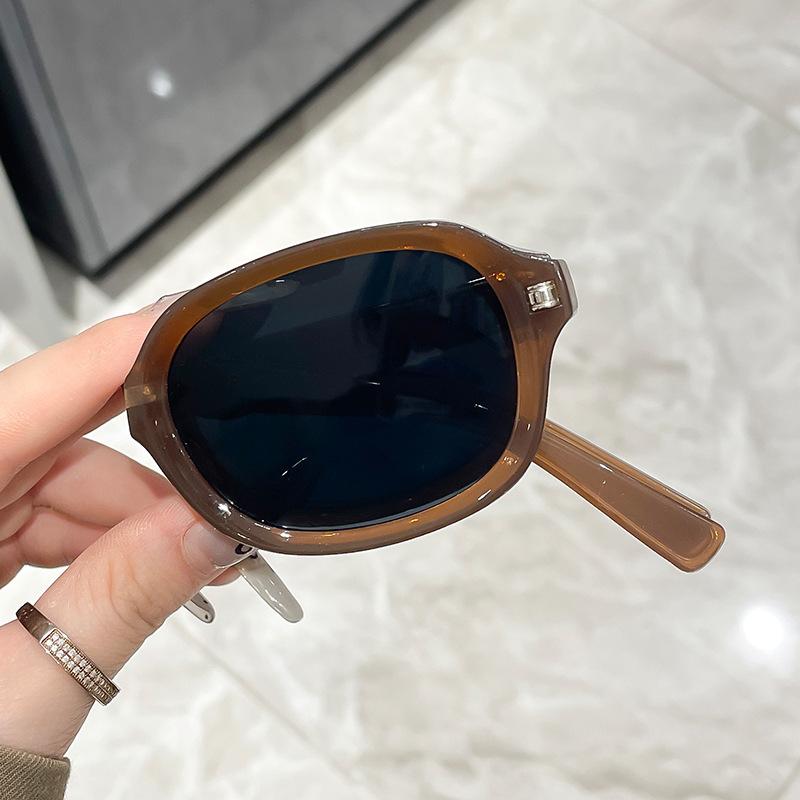New Folding Small Frame Oval Sunglasses Women Designer Fashion Sun Glasses Men Driving Eyewear Oculos De Sol For Female