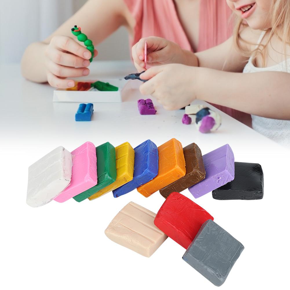 

12 цветов полимерной глины набор полимерная глина ручная работа DIY игрушка моделирование полимерная глина обучение для детей