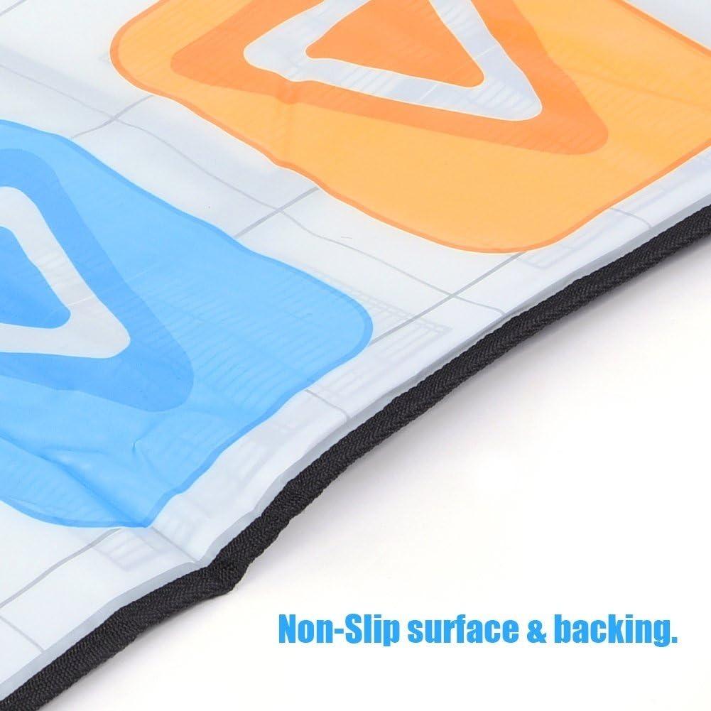 Dance Mat, Double Person Non-Slip Dance Dancing Pad Mat Dance Active Life Pad Controller with USB Dancing Step Pads To PC for Wii Console Game