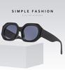 Retro Square Sunglasses Women Men Brand Designer Fashion Black Sun Glasses Male Female Vintage Mirror Shades