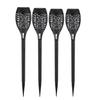 Solar Flame Torch Light - 12 LED Ground Stake for Courtyard Decoration (In Stock)