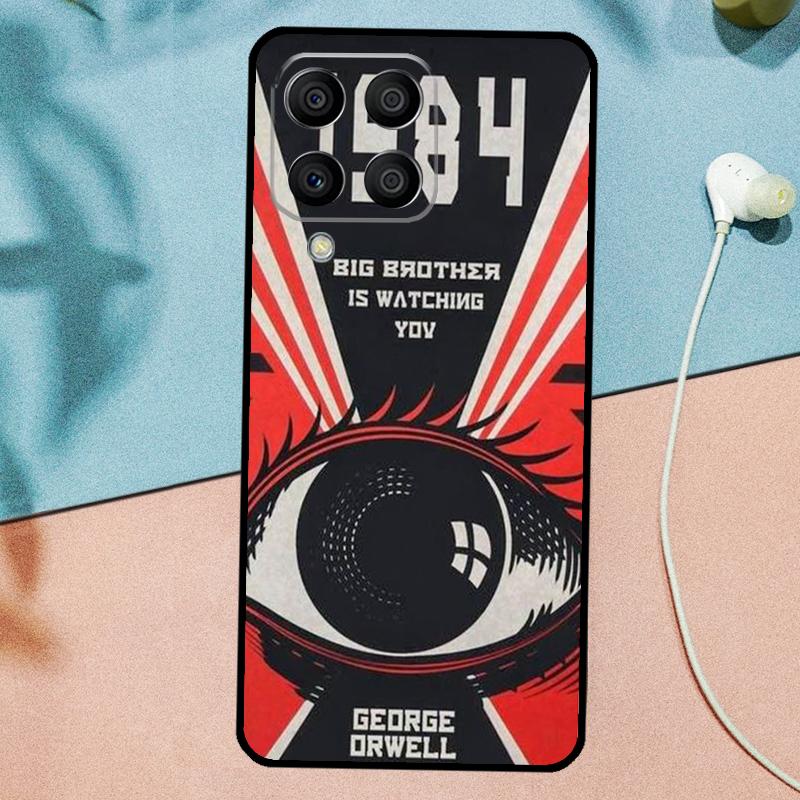 1984 George Orwell For Samsung Galaxy M53 M33 M11 M21 M31 M12 M13 M14 M15 M35 M34 M54 M32 M52 M06 M16 M55 Case