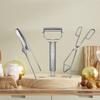OSLO [Oslo] OSLO All-Stainless Steel Cooking Utensils Tongs Multi-Piller 3-Piece Set