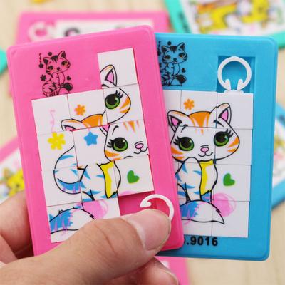 5 ks Roztomilé Pohyblivé Zvíře Puzzle Děti Narozeninová Oslava Dárek Sprcha Děti Vzdělávací Hračky Suvenýr Party Dárky Odměna