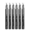 Black 30° Portable Utility Knife with Thickened Blade for Craft, Paper Cutting, and Wallpaper