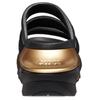 Crocs Comfortable Fashion Slip-On Sandals Women Footwear Black Gold 210459-072