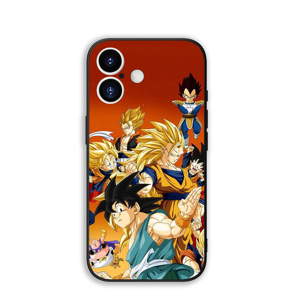 for Samsung Galaxy Note 20 Ultra 10 8 9 S10 Plus Lite S8 A70 A24 A25 S10E A21S A37 A57 A51 A7 Case Dragons Gokus Balls Son Gohan