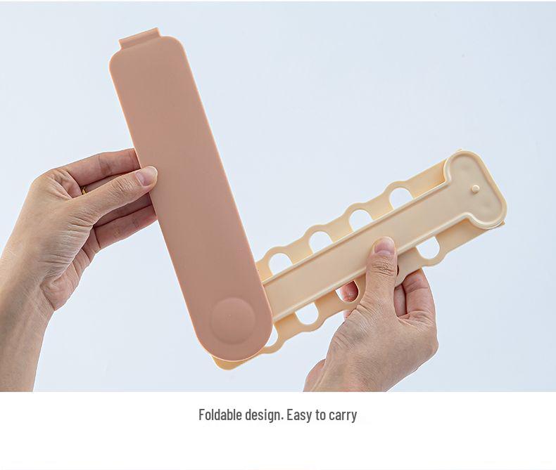 Foldable Portable Clothes Hanger - Space-Saving, Multi-functional Drying Rack for Travel, Business Trips, Dorms, and More