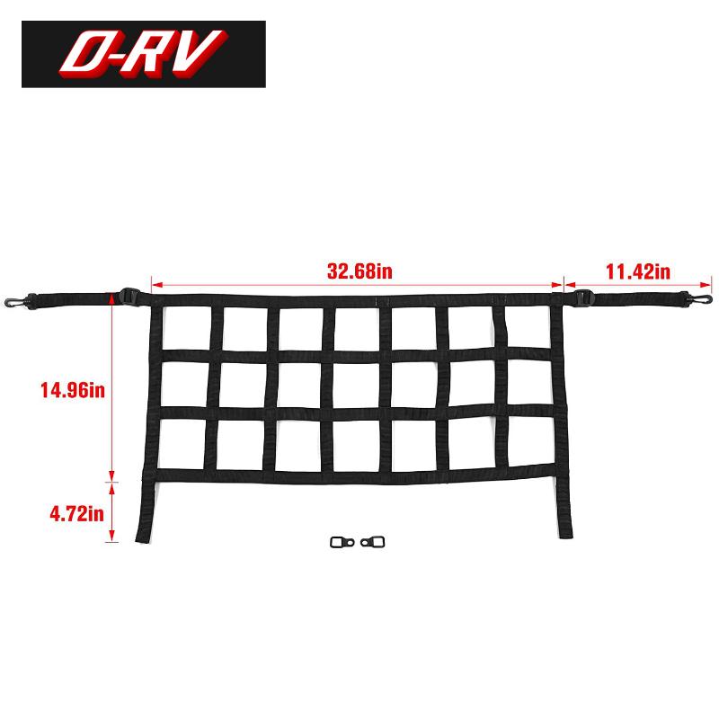 

Для Jeep Wrangler JK 2007-2017 Для Wrangler JL 2018-2022 Автомобильный задний багажник, грузовой, багажный сетчатый блок, ободок, сетчатый инструмент Luggage Net