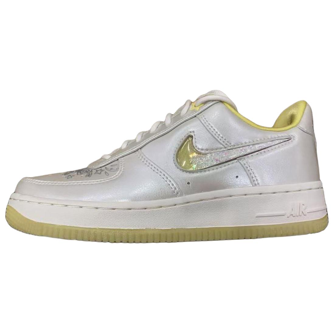 

Nike Air Force 1 Comfortable Soft Sneakers Women sneakers White Yellow IR8218118 36.5
