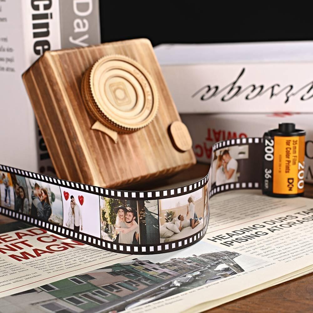 Dye Sublimation Blank Camera Film Keychain DIY Photography Film Keyring  Gift for Dad Mom Friends