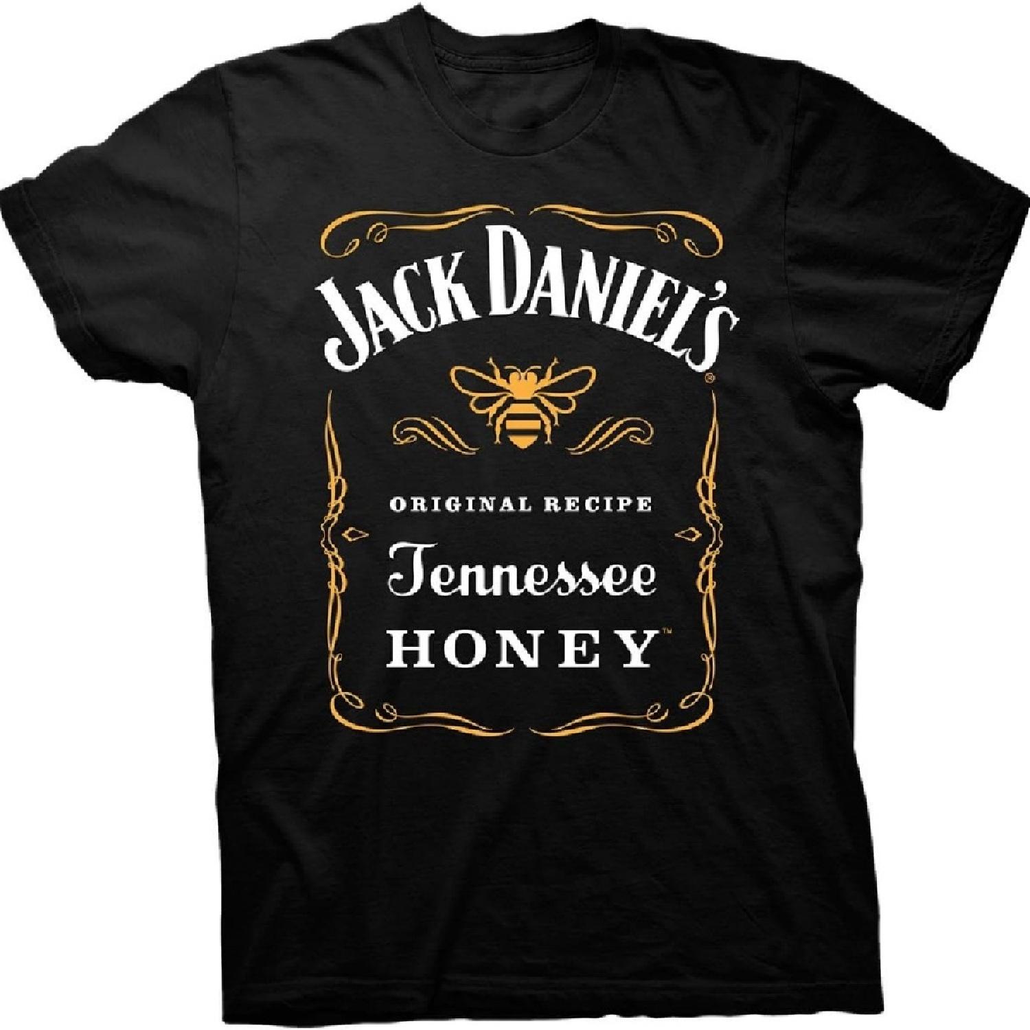 

Футболка з коротким рукавом Jack Daniels Tennessee Honey - Чорна - XL XXXXXL чорний
