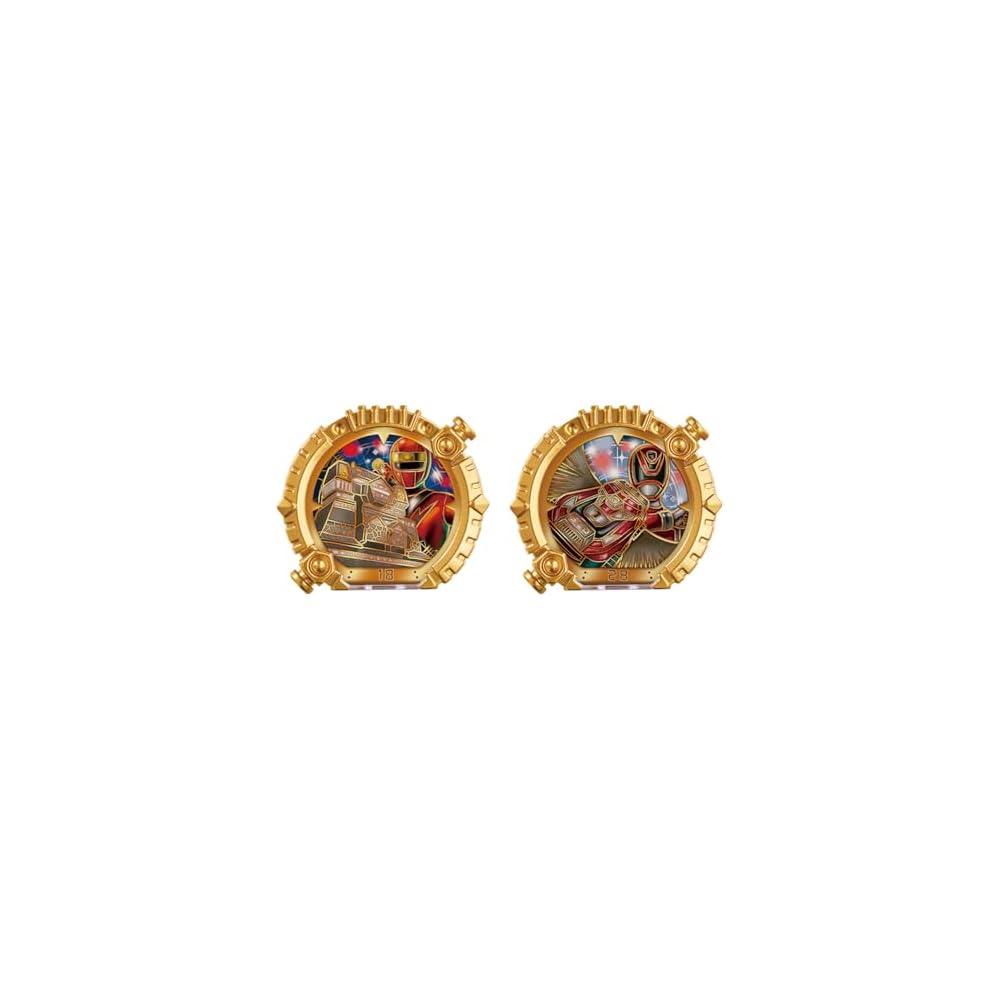 Bandai Number One Sentai Gokaiger DX Sentai Ring Set Kakuranger and Dekaranger