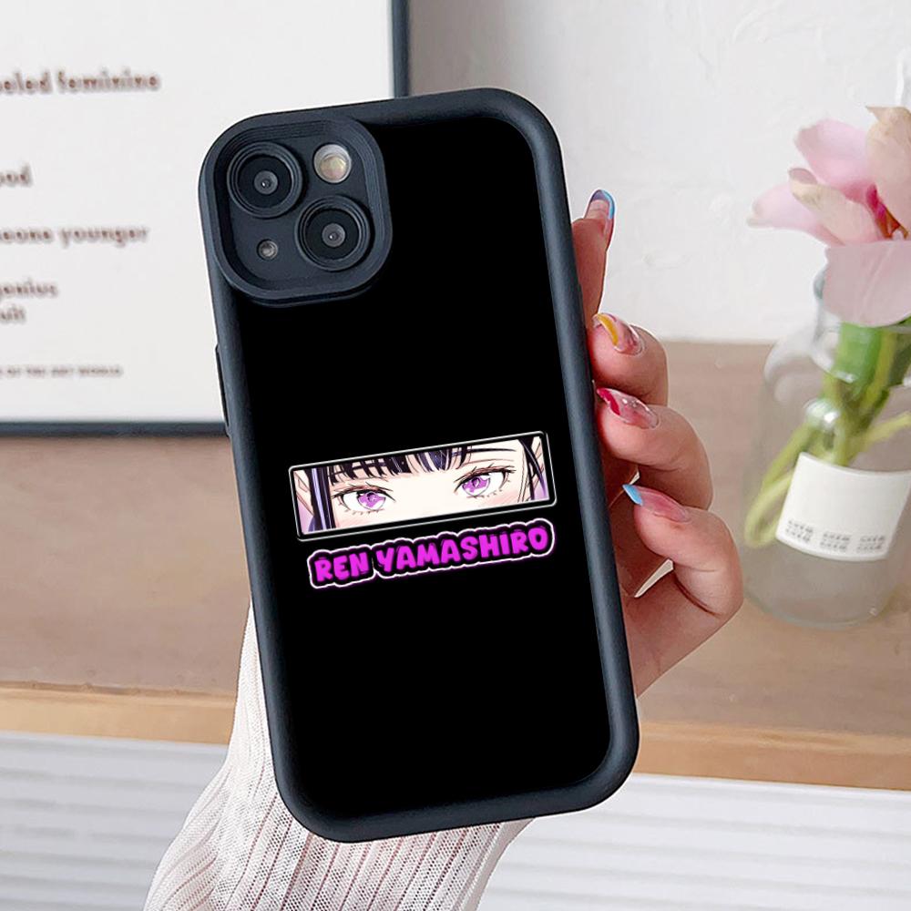 

Mato seihei Ren Yamashiro Thicken TPU Mobile Phone Case for iPhone 17 16 15 14 13 12 11 Air Pro Max Plus Colorful Cover iPhone 16 Plus