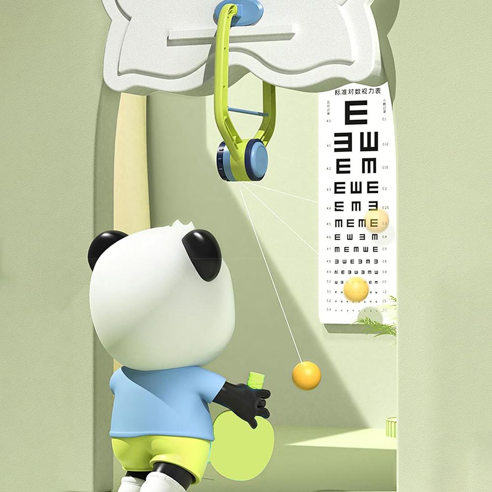 Adjustable Hanging Table Tennis Trainer Portable Set with Racket and Balls