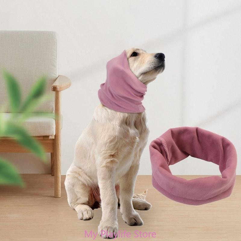 Dog Grooming Ear Wrap Soft Noise-proof Earmuffs Pet Ear Cover Noise Reduction Hearing Protections for Dogs Pet Ear Cover